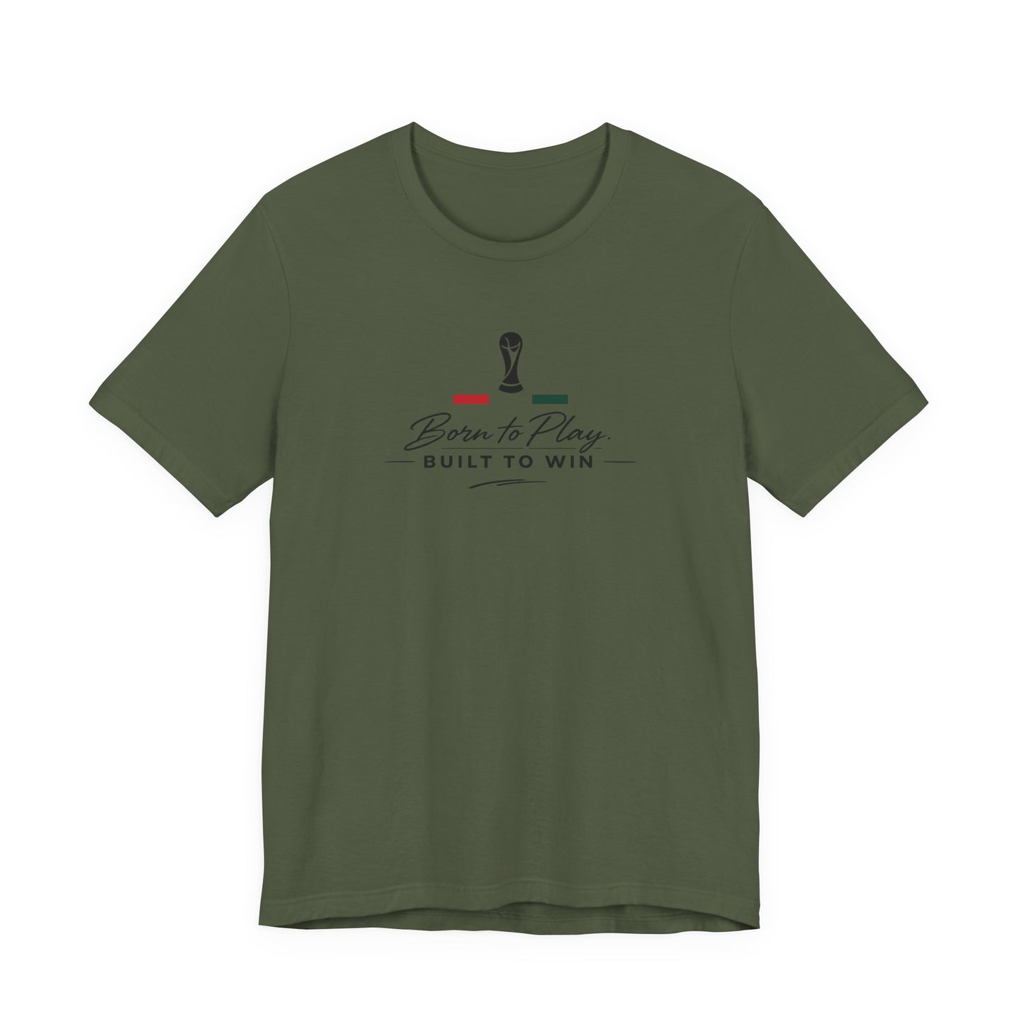 Born to Play Built to Win Soccer (Unisex T-Shirt)