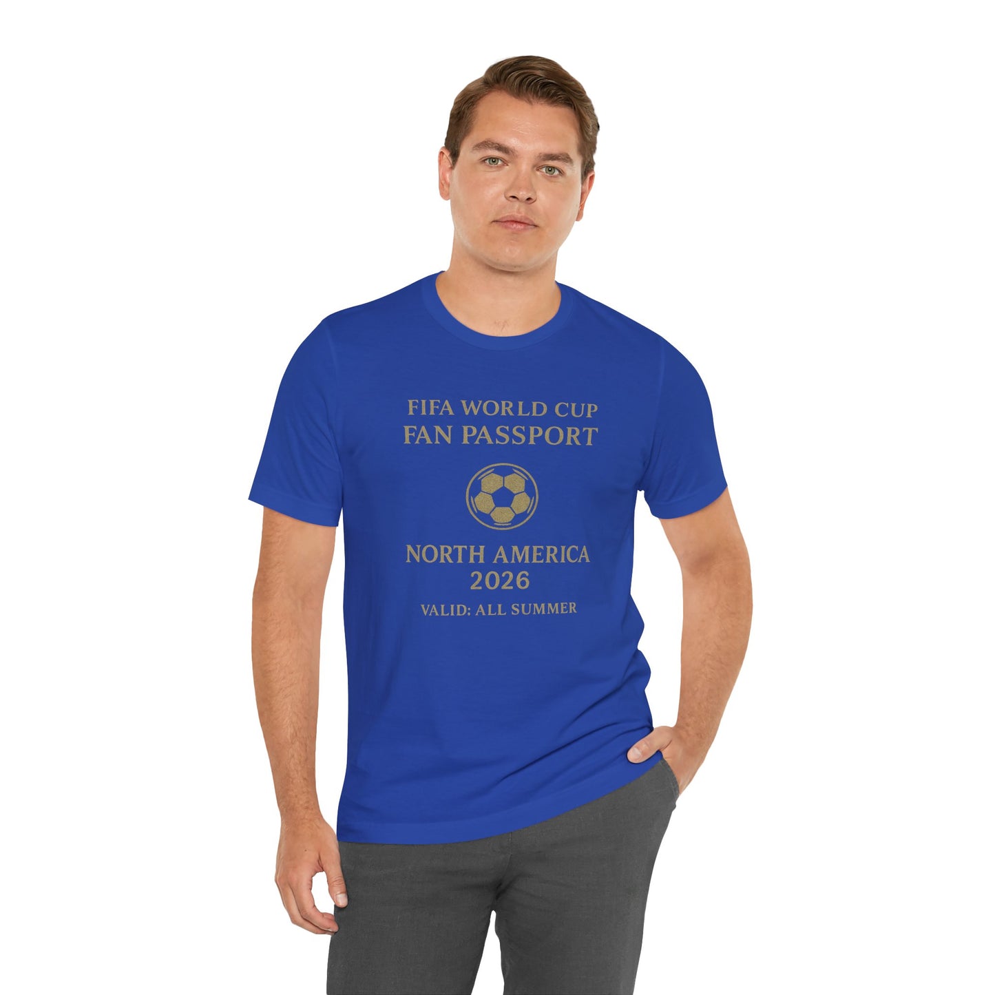 World Cup 2026 Fan Passport T-Shirt - FIFA Soccer (Unisex T-Shirt)