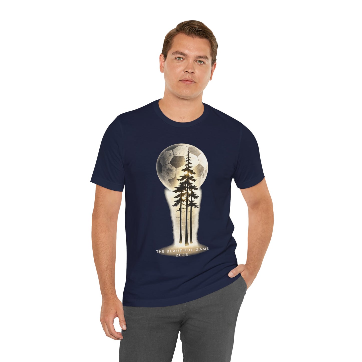 The Beautiful Game 2026 Soccer Ball Forest (Unisex T-Shirt)