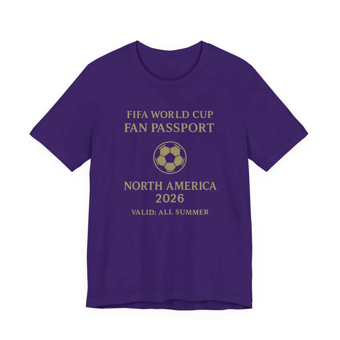 World Cup 2026 Fan Passport T-Shirt - FIFA Soccer  (Unisex T-Shirt)
