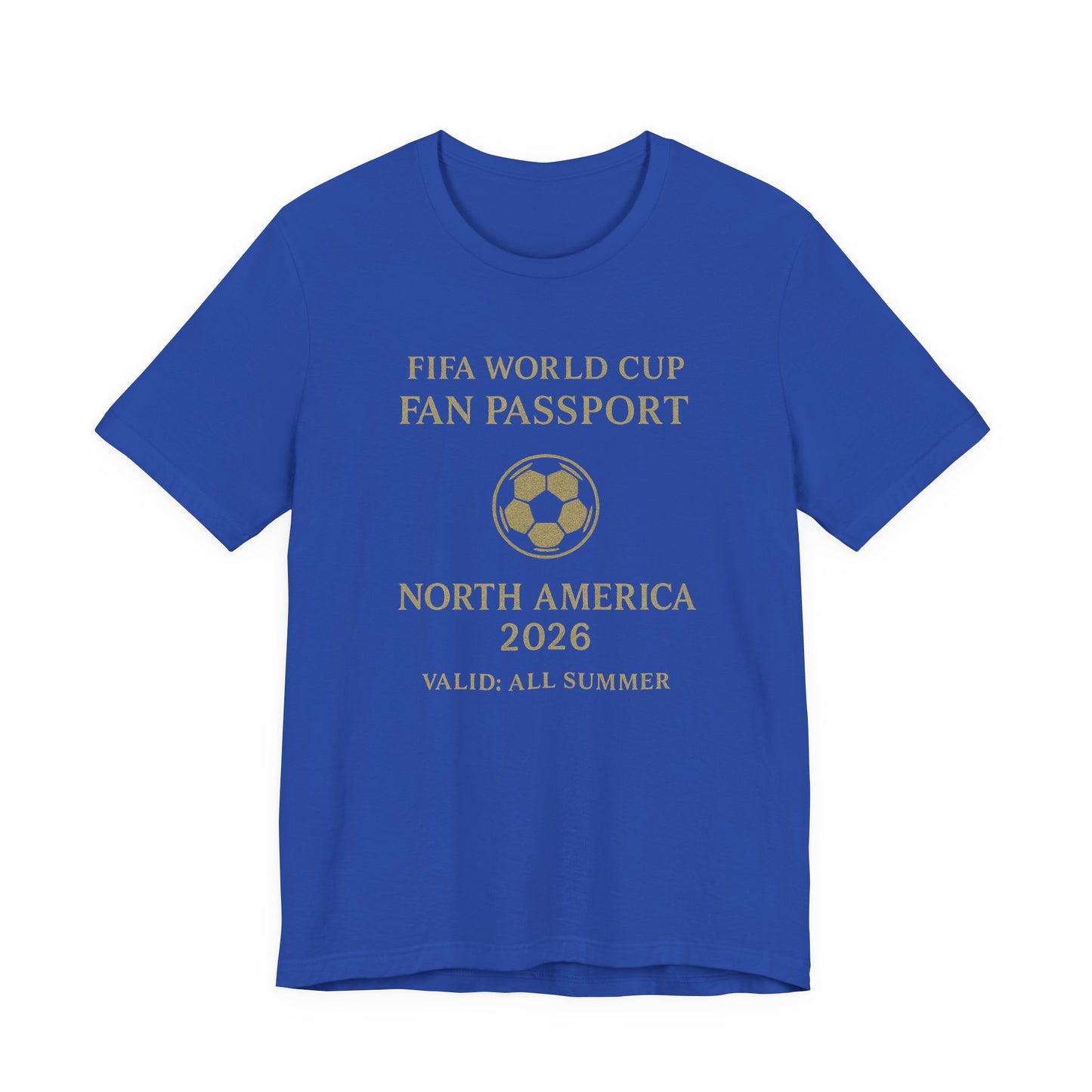World Cup 2026 Fan Passport T-Shirt - FIFA Soccer  (Unisex T-Shirt)