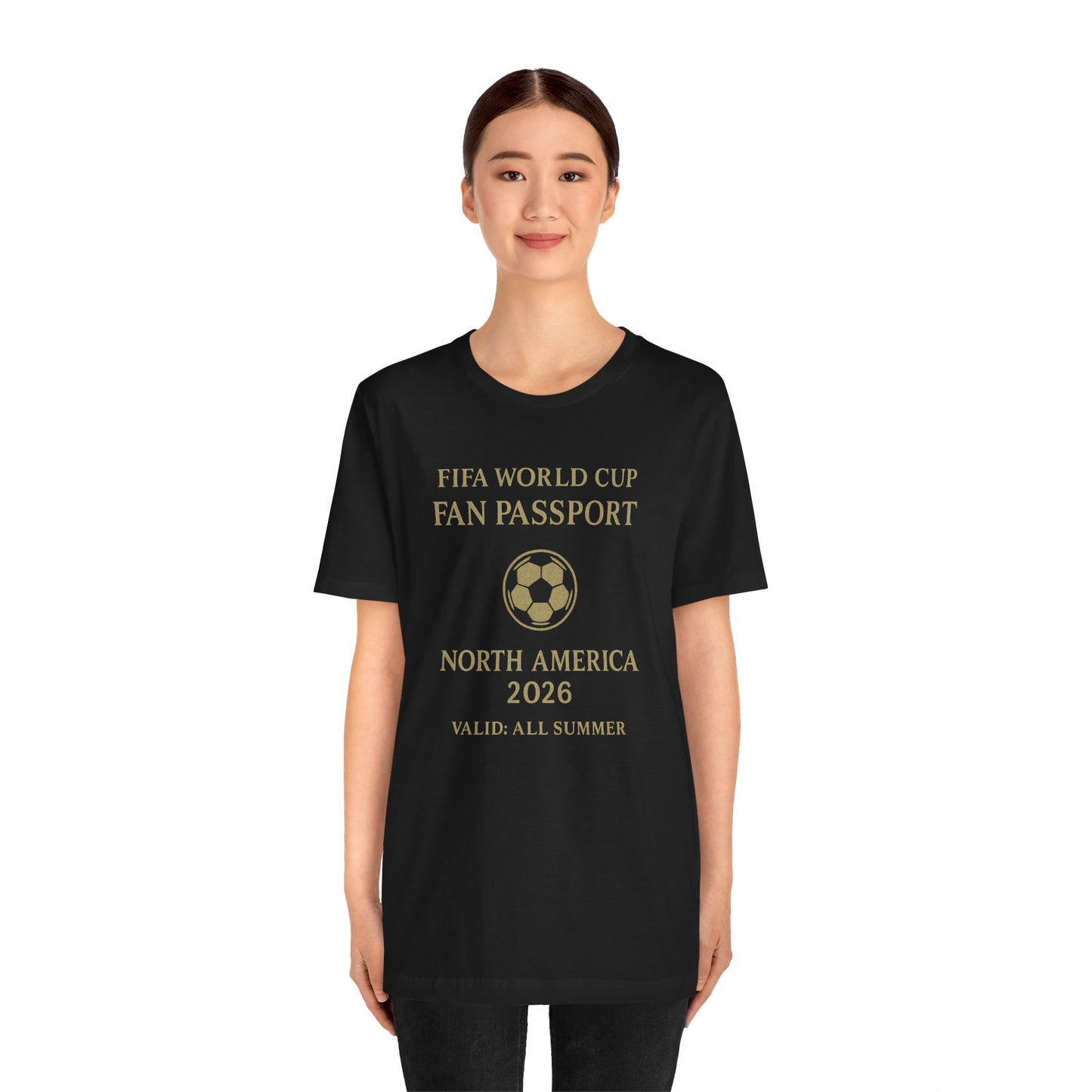 World Cup 2026 Fan Passport T-Shirt - FIFA Soccer  (Unisex T-Shirt)