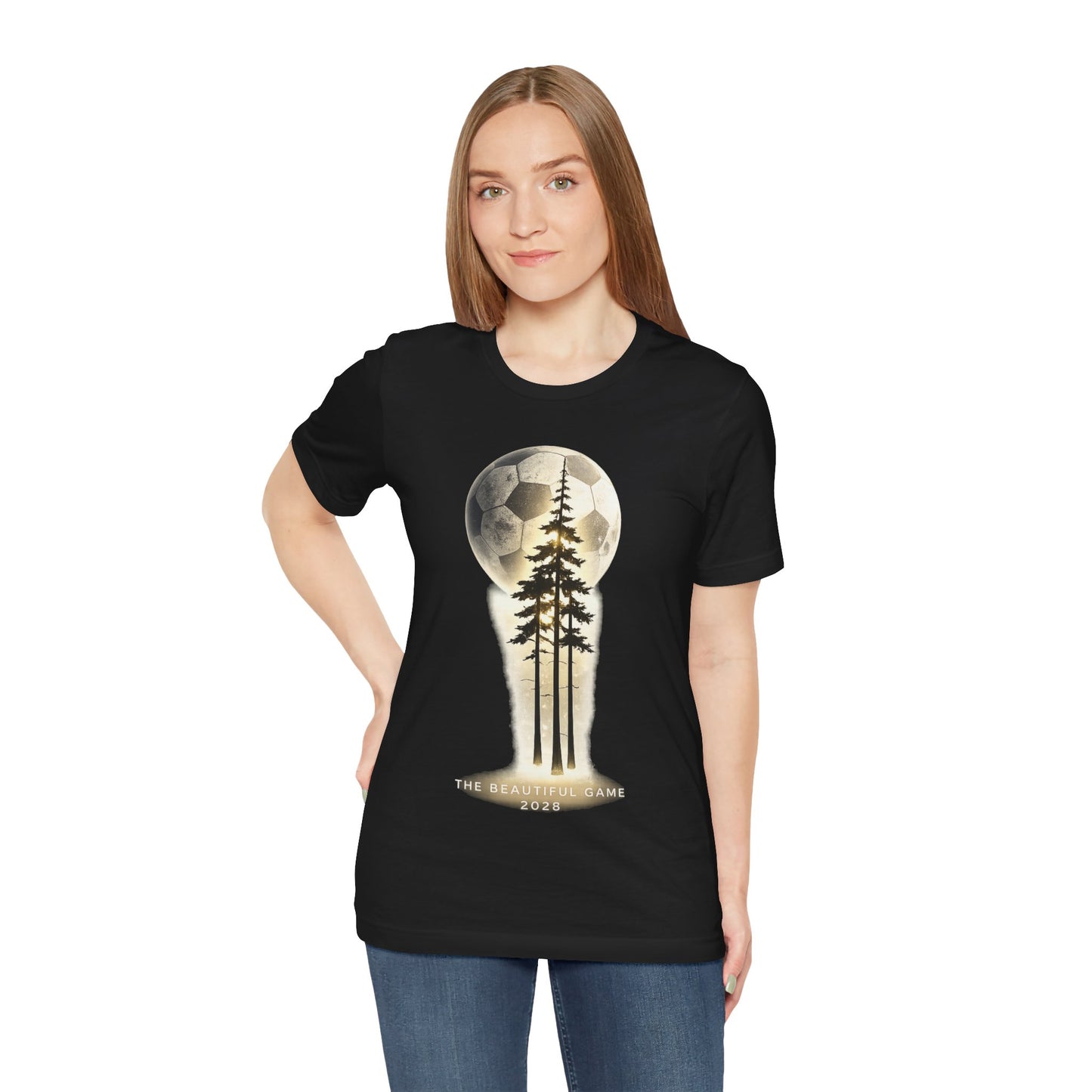 The Beautiful Game 2026 Soccer Ball Forest (Unisex T-Shirt)