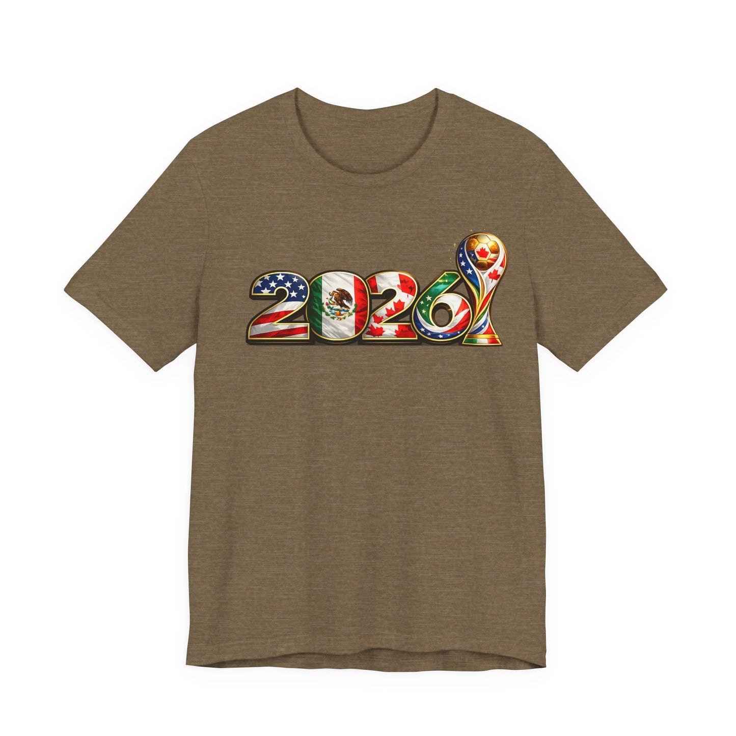 World Cup 2026 USA Mexico Canada Soccer (Unisex T-Shirt )