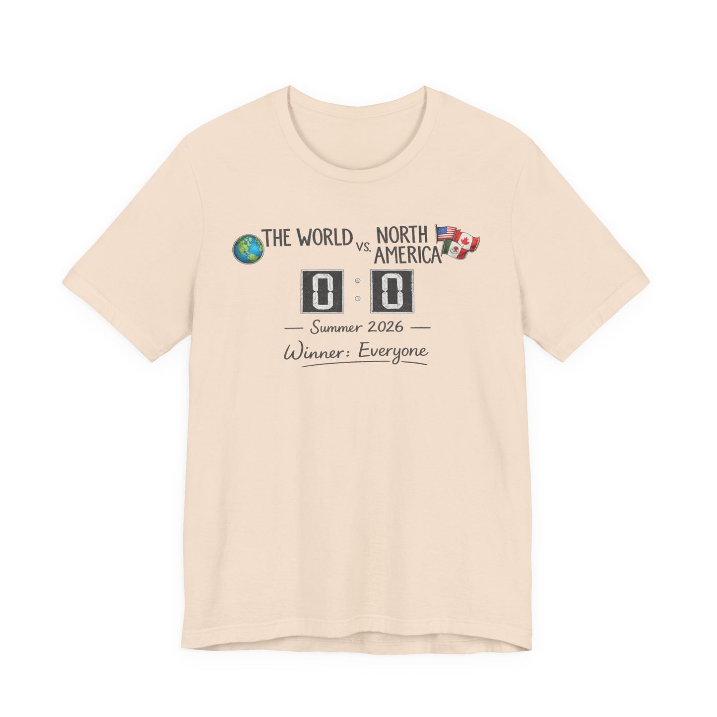 The World vs North America T-Shirt Winner (Unisex T-Shirt)