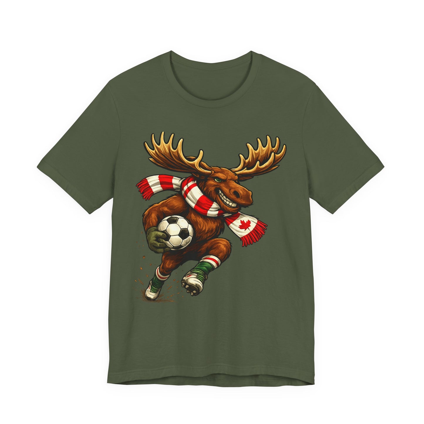 Moose Soccer Tee (Unisex T-Shirt)