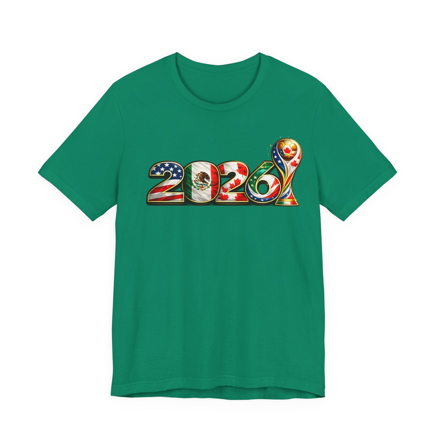 World Cup 2026 USA Mexico Canada Soccer (Unisex T-Shirt )