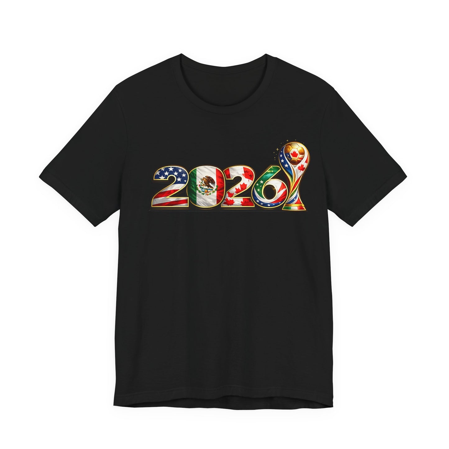 World Cup 2026 USA Mexico Canada Soccer (Unisex T-Shirt )