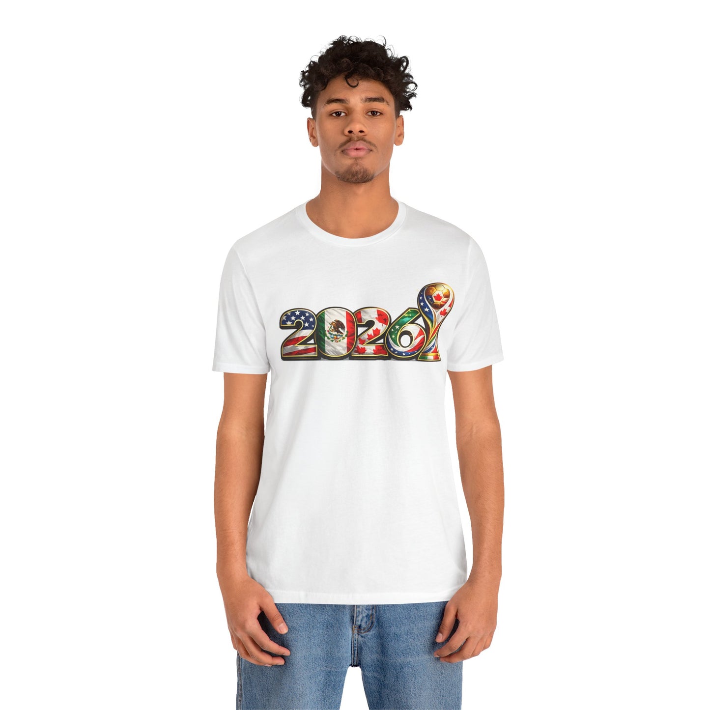 World Cup 2026 USA Mexico Canada Soccer (Unisex T-Shirt )