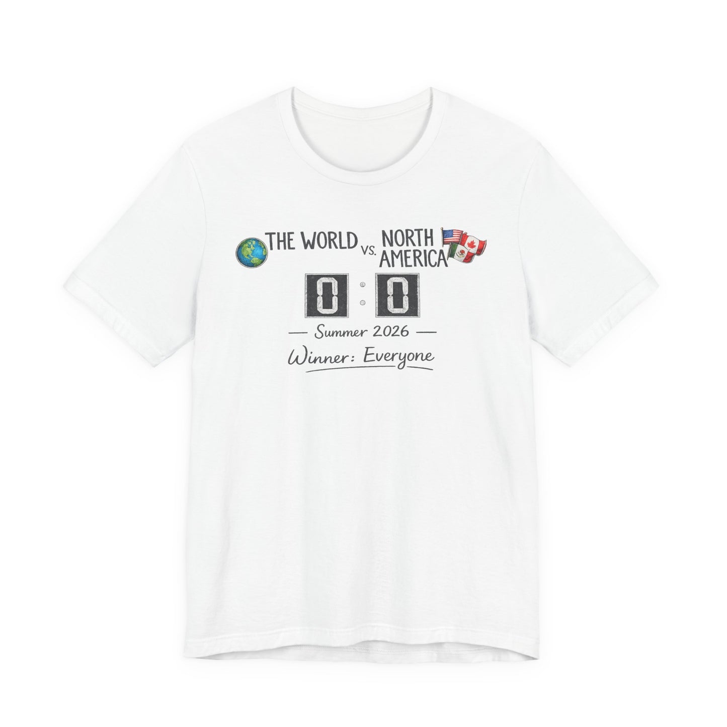 The World vs North America T-Shirt Winner (Unisex T-Shirt)
