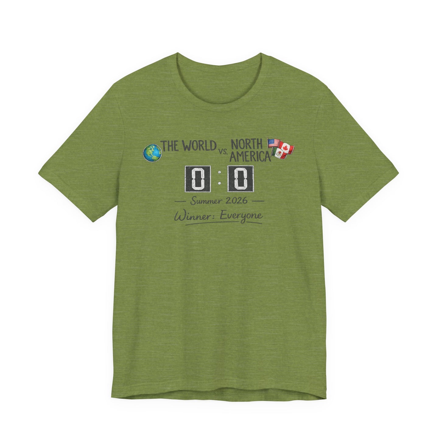 The World vs North America T-Shirt Winner (Unisex T-Shirt)