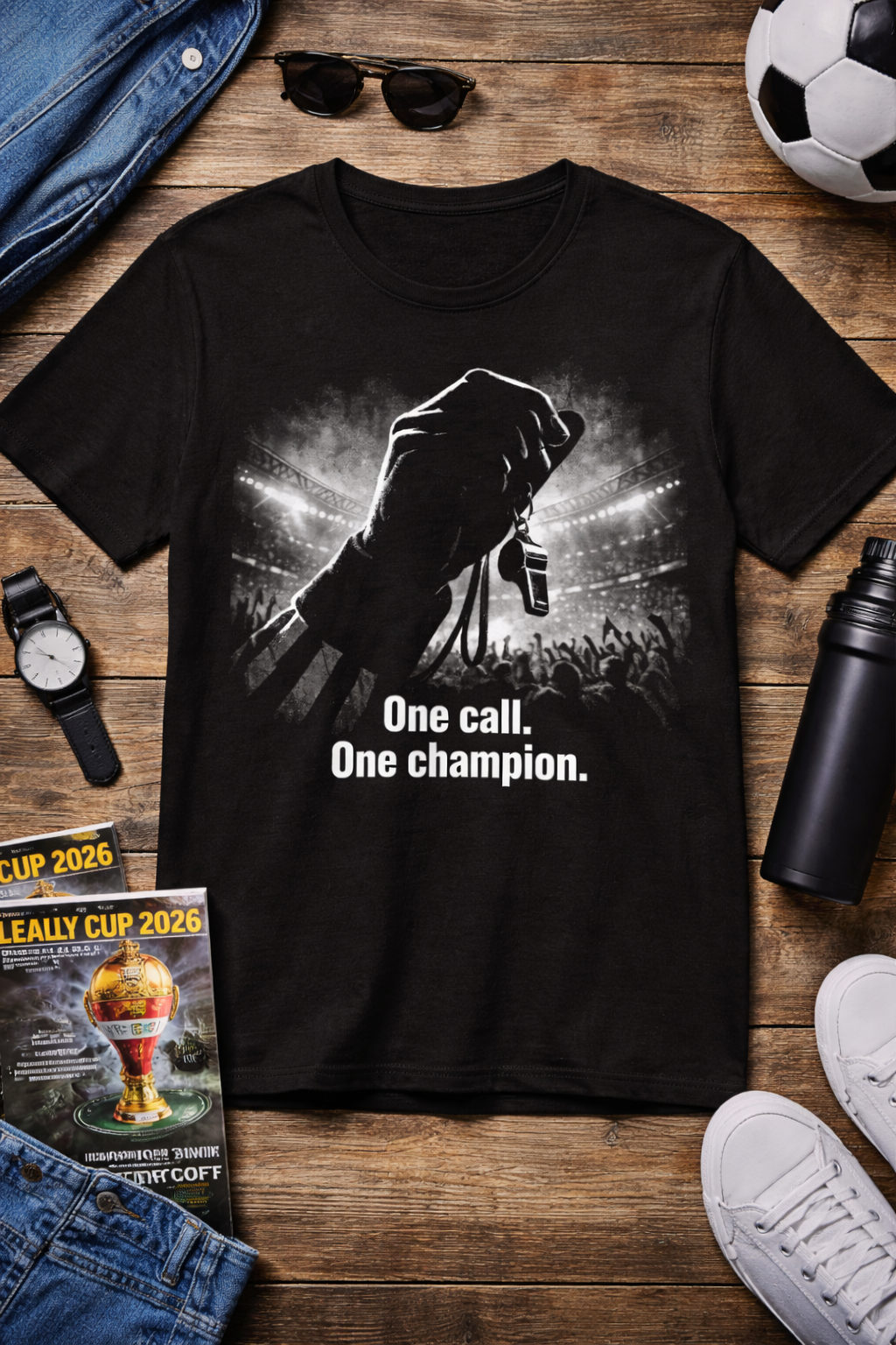 One call. One Champion (Unisex T-Shirt)