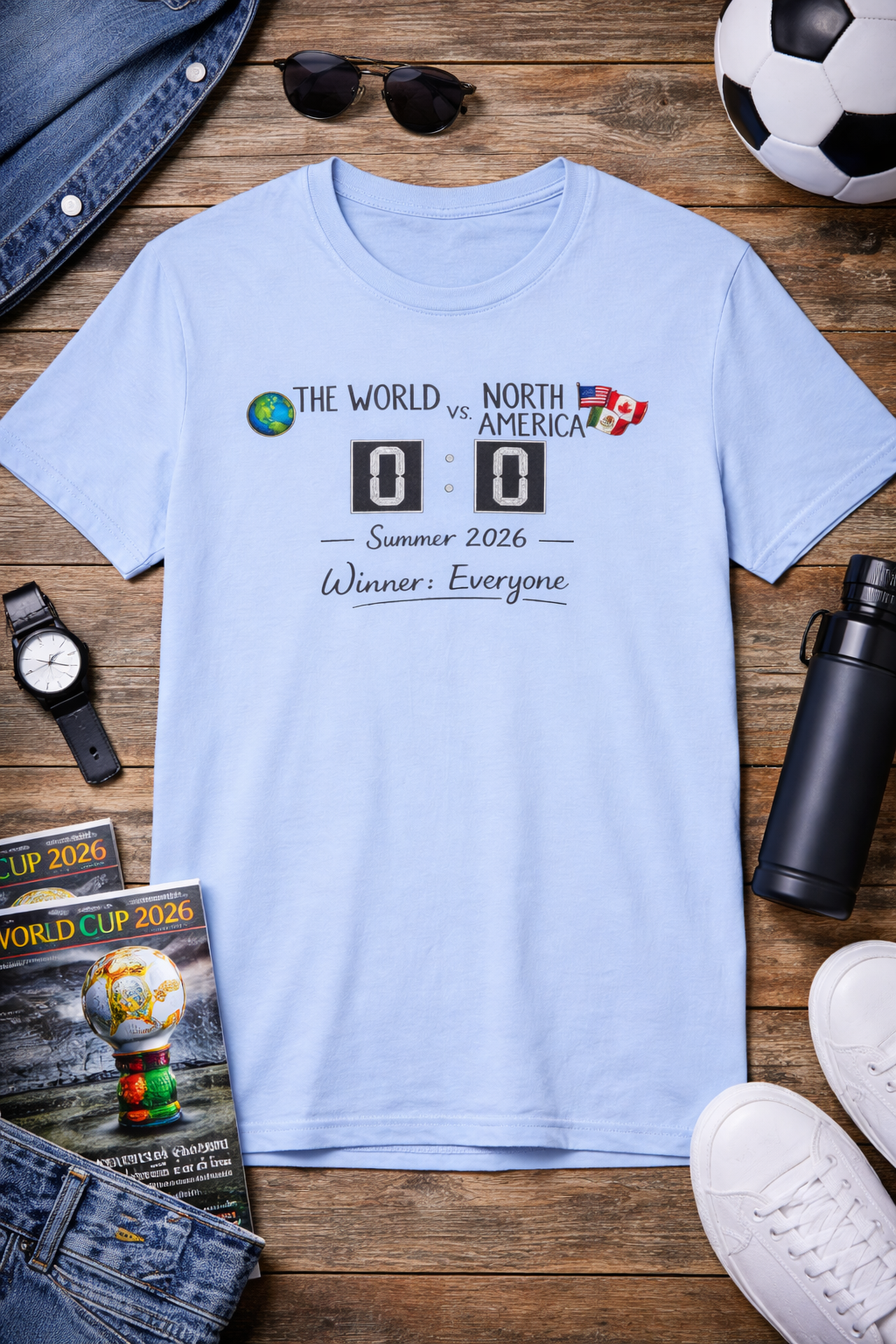 The World vs North America T-Shirt Winner (Unisex T-Shirt)