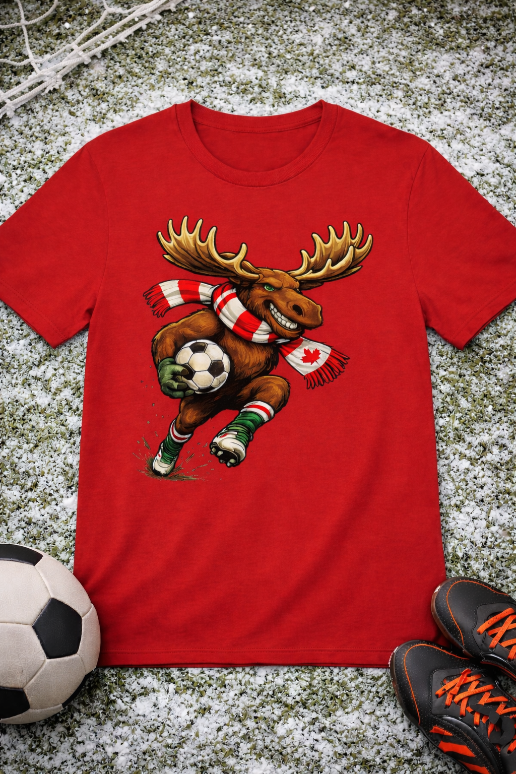 Moose Soccer Tee (Unisex T-Shirt)