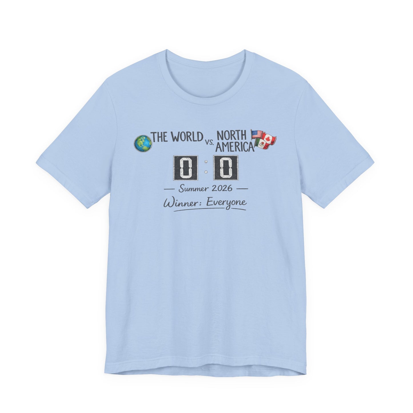 The World vs North America T-Shirt Winner (Unisex T-Shirt)