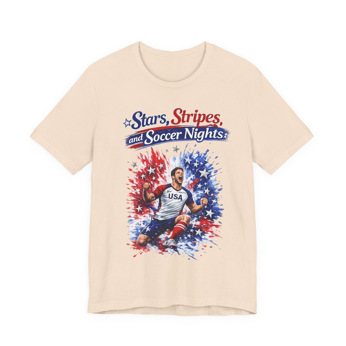 USA Soccer Stars Stripes Nights ( Unisex T-Shirt)