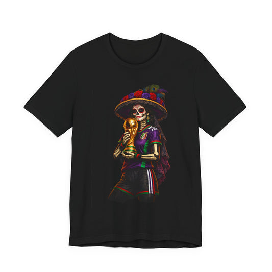 La Catrina Football Player (Unisex T-Shirt)