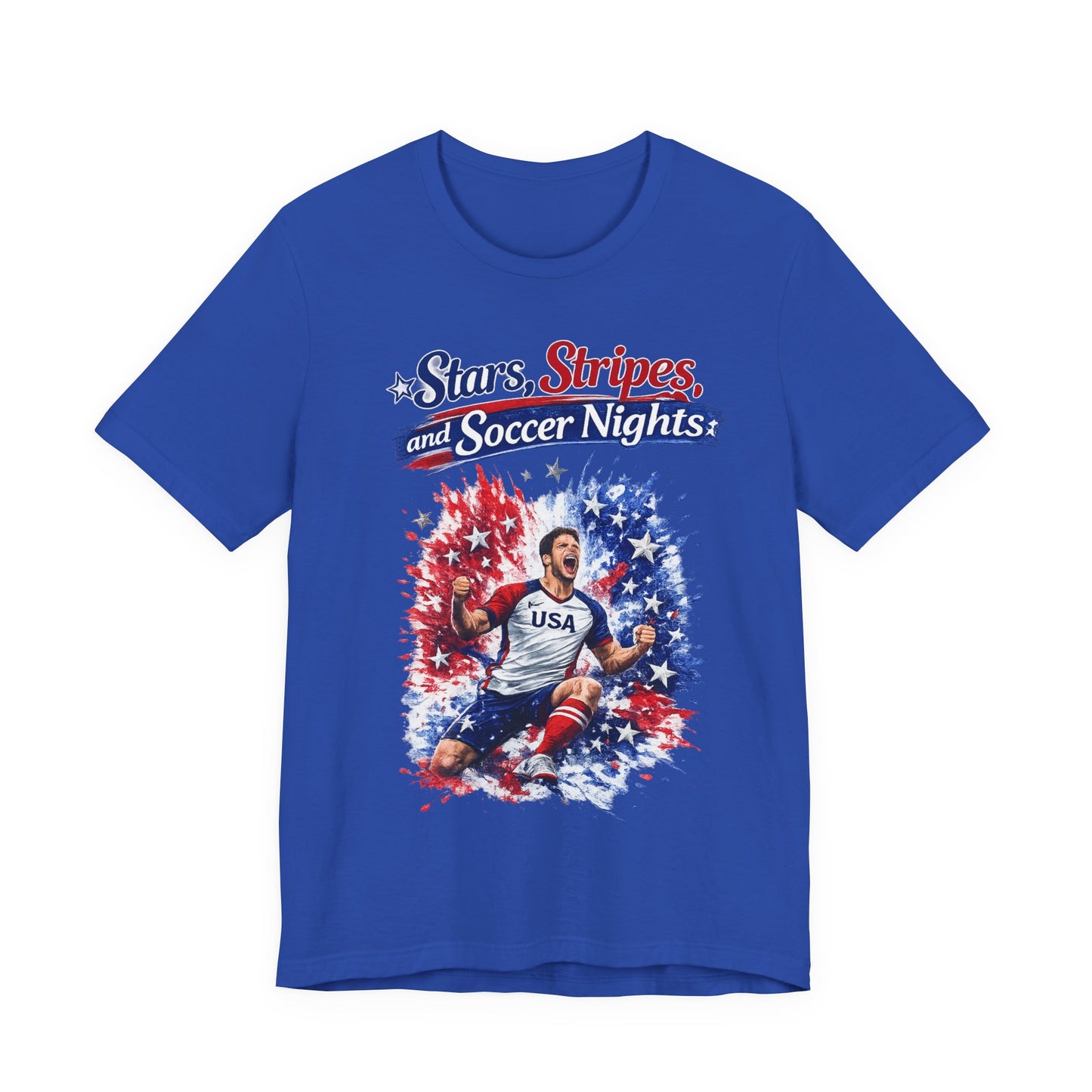 USA Soccer Stars Stripes Nights ( Unisex T-Shirt)