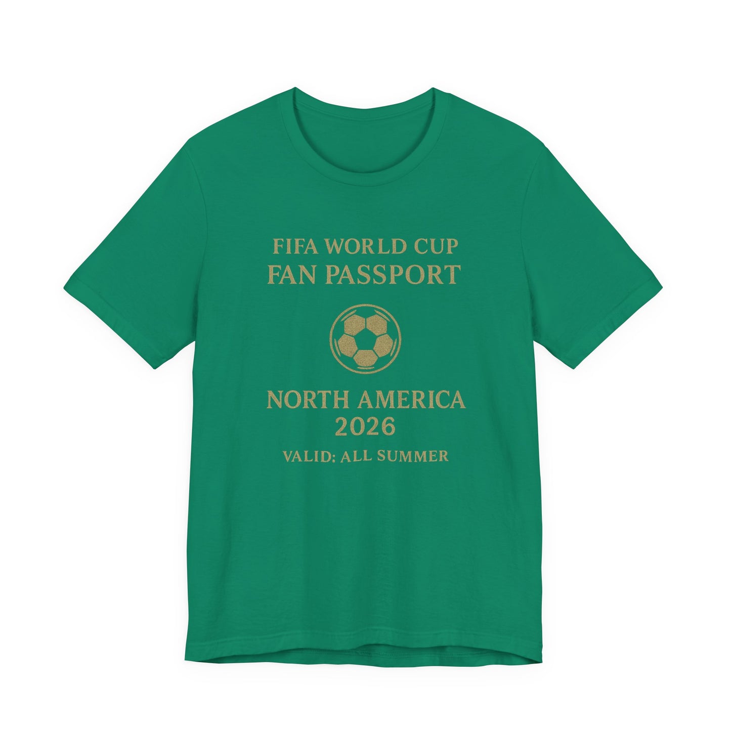 World Cup 2026 Fan Passport T-Shirt - FIFA Soccer  (Unisex T-Shirt)