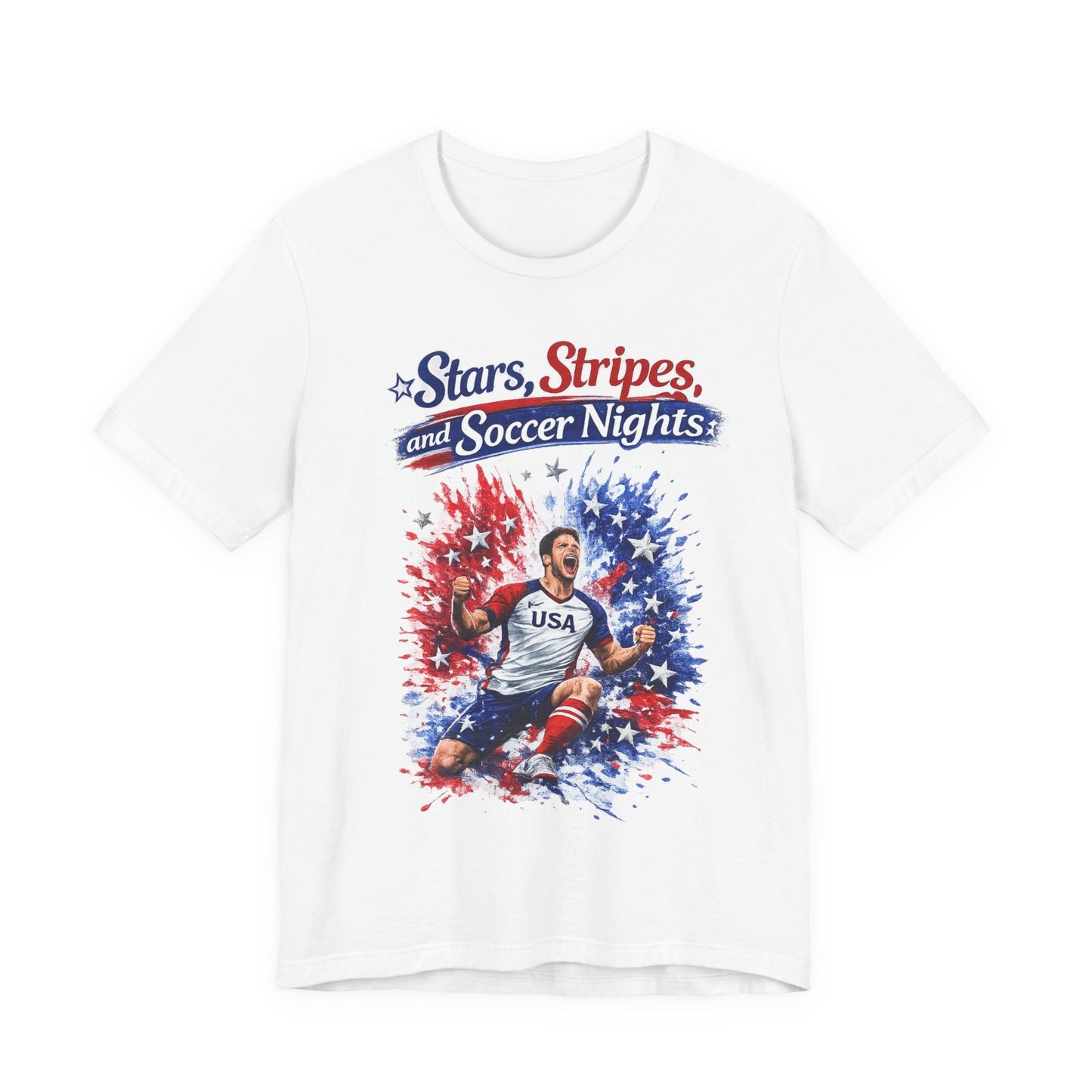 USA Soccer Stars Stripes Nights ( Unisex T-Shirt)