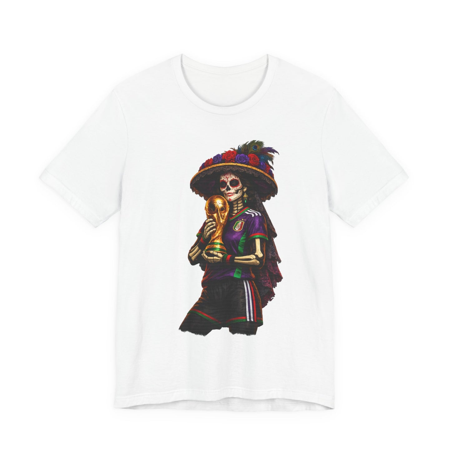 La Catrina Football Player (Unisex T-Shirt)