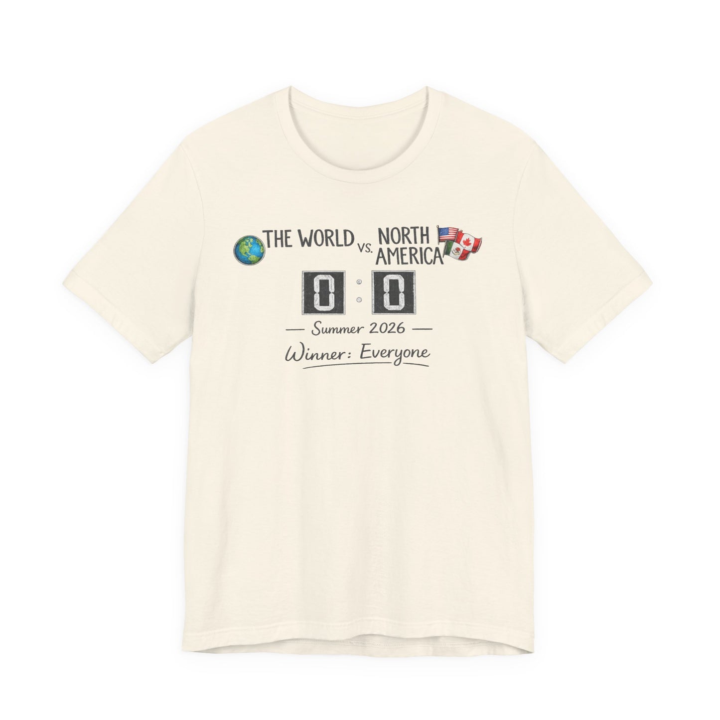 The World vs North America T-Shirt Winner (Unisex T-Shirt)