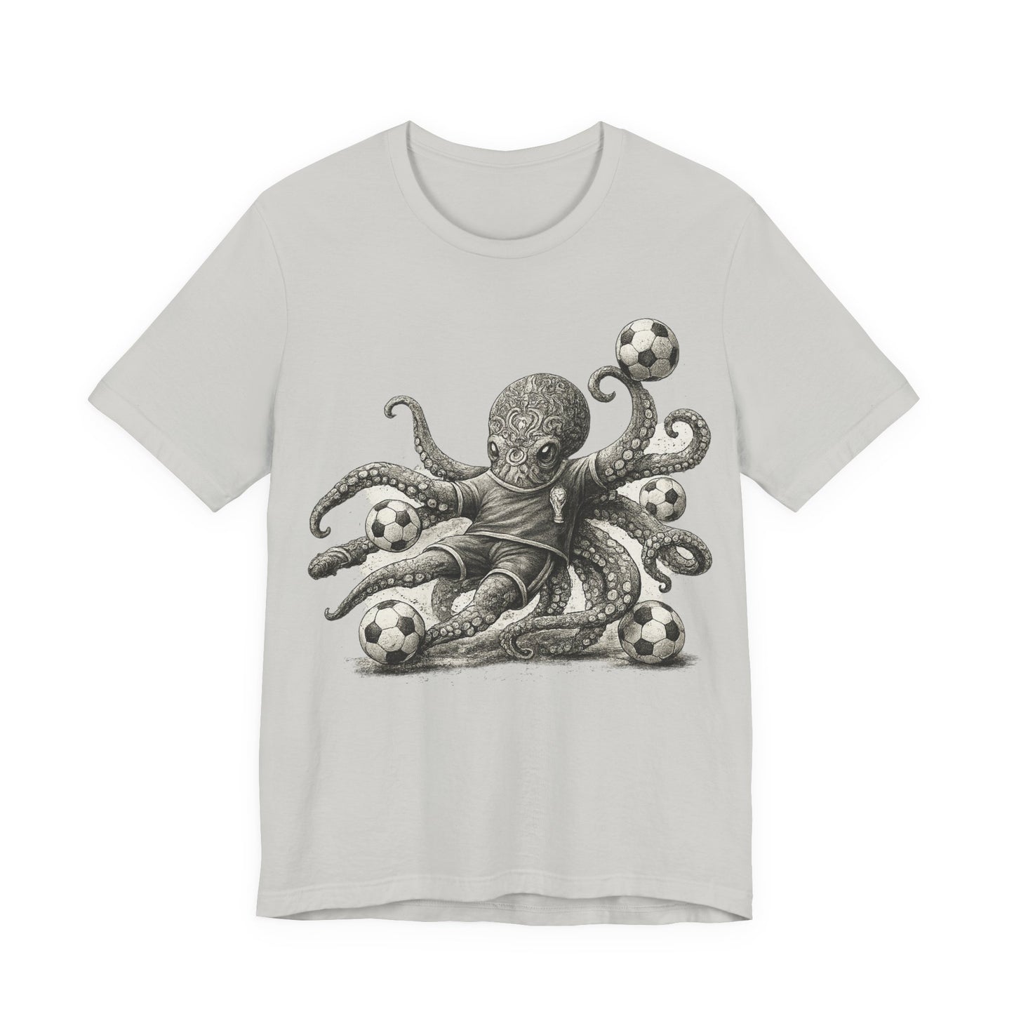 Octopus Soccer Player (Unisex T-Shirt)