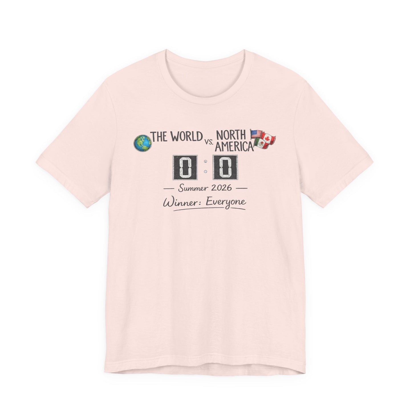 The World vs North America T-Shirt Winner (Unisex T-Shirt)